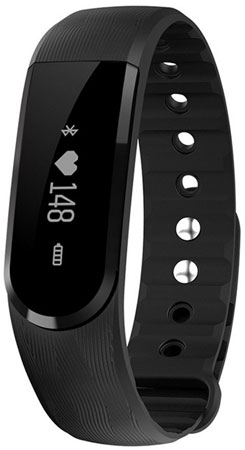 7. Heart Rate Monitor Fitness Activity Tracker Touch Screen Watch 
