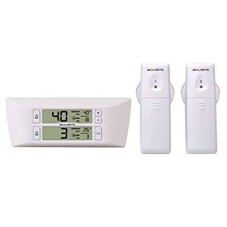 9. AcuRite 00986A2 Refrigerator/Freezer Wireless Digital Thermometer
