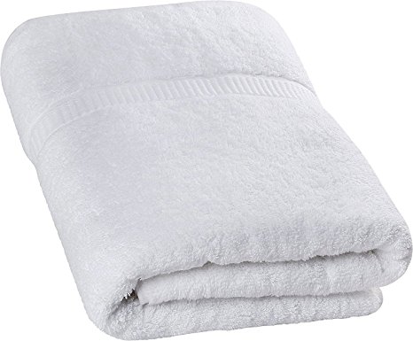 4. Utopia Towels Soft Cotton Bath Towel, White