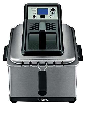 10. Brushed Stainless Steel fryer