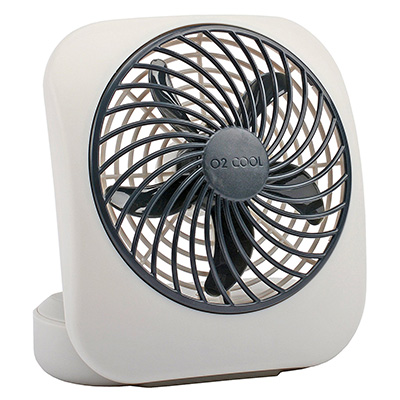5. O2-Cool Portable Fan, Can Use Batteries or Adapter 