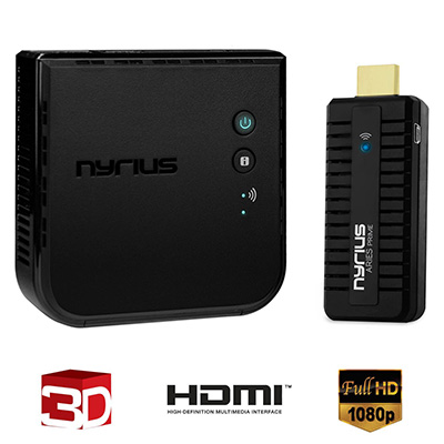5. Nyrius ARIES Prime Wireless Video HDMI Transmitter & Receiver