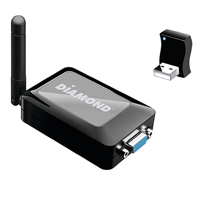 9. Diamond Multimedia WPCTVPRO 1080p VStream Wireless USB PC to TV Adapter