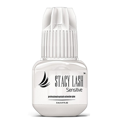 3. Stacy Lash Sensitive Eyelash glue.