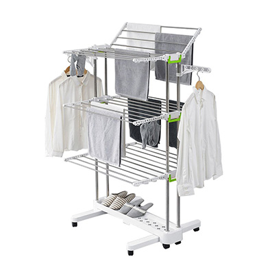 6. Newerlives Collapsible Clothes Drying Rack